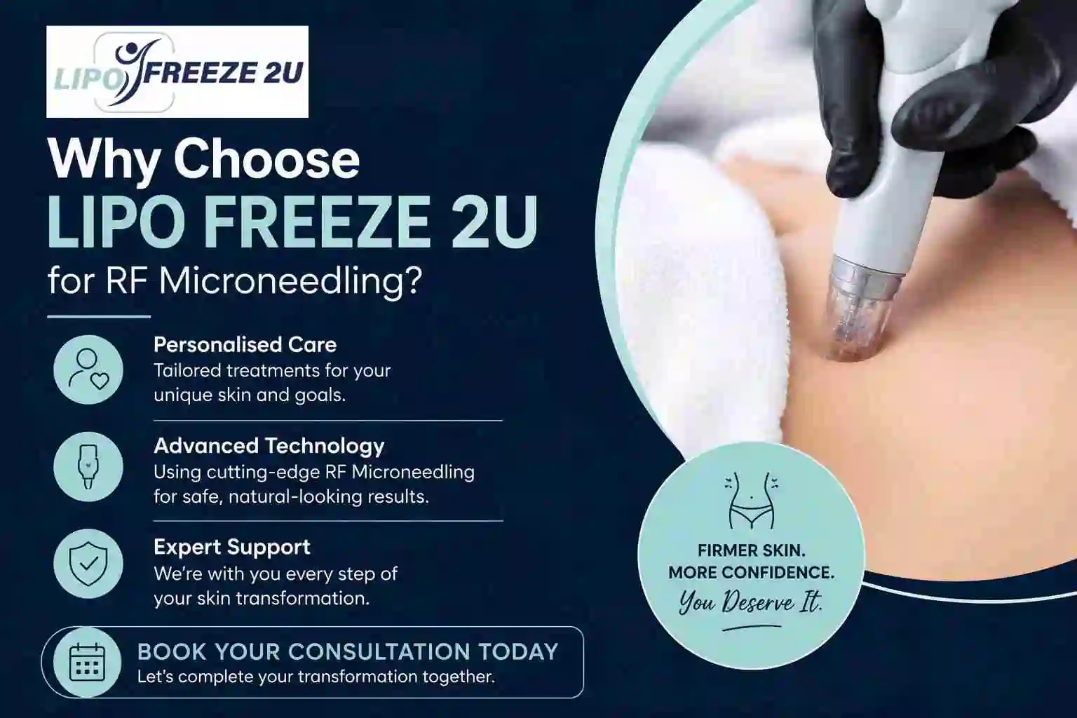 Why Choose LIPO FREEZE 2U for RF Microneedling Birmingham?